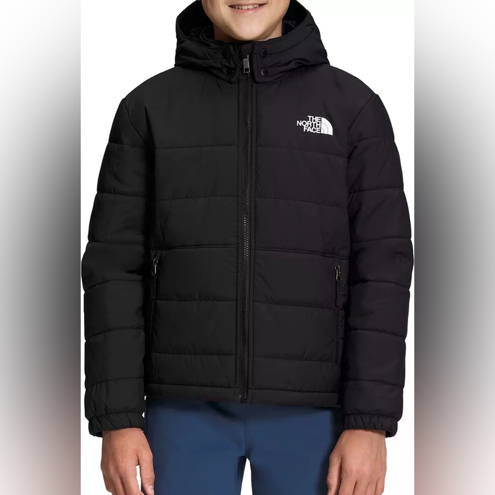 Boy’s The North Face fleece-lined coat